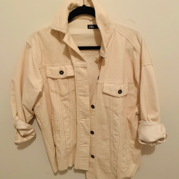 Zara Oversized Corduroy Shirt - Picture 2 of 3